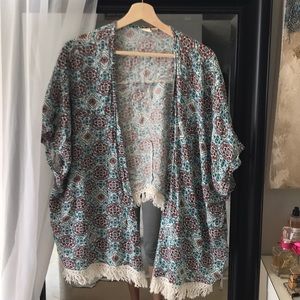 Roxy Print Kimono